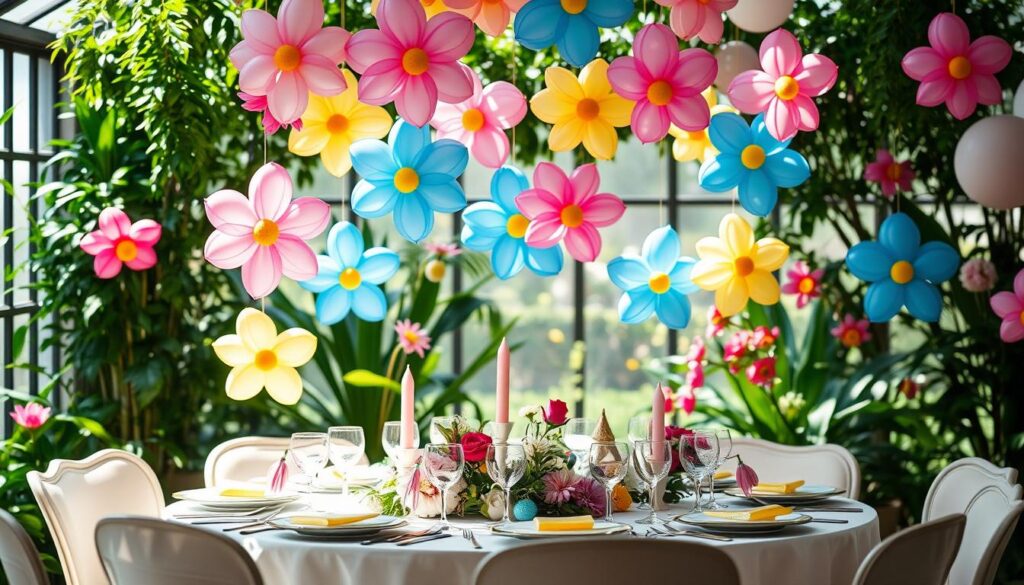 Balon cvet kao dekoracija za rođendane