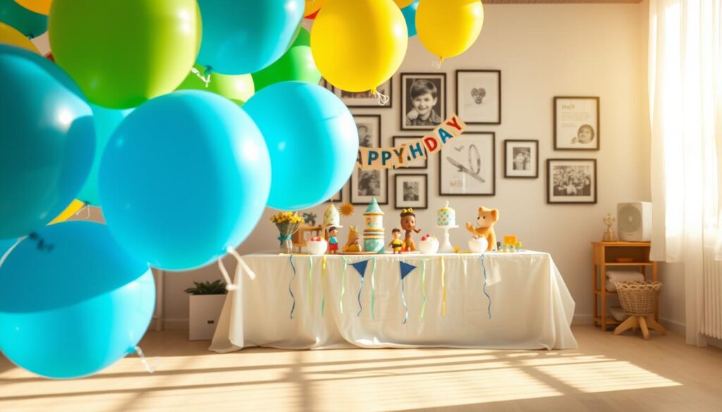 Odabir boja i materijala za rodjendanska dekoracija za decaka
