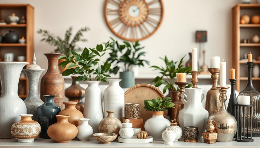 Različite vrste opreme za dekoraciju