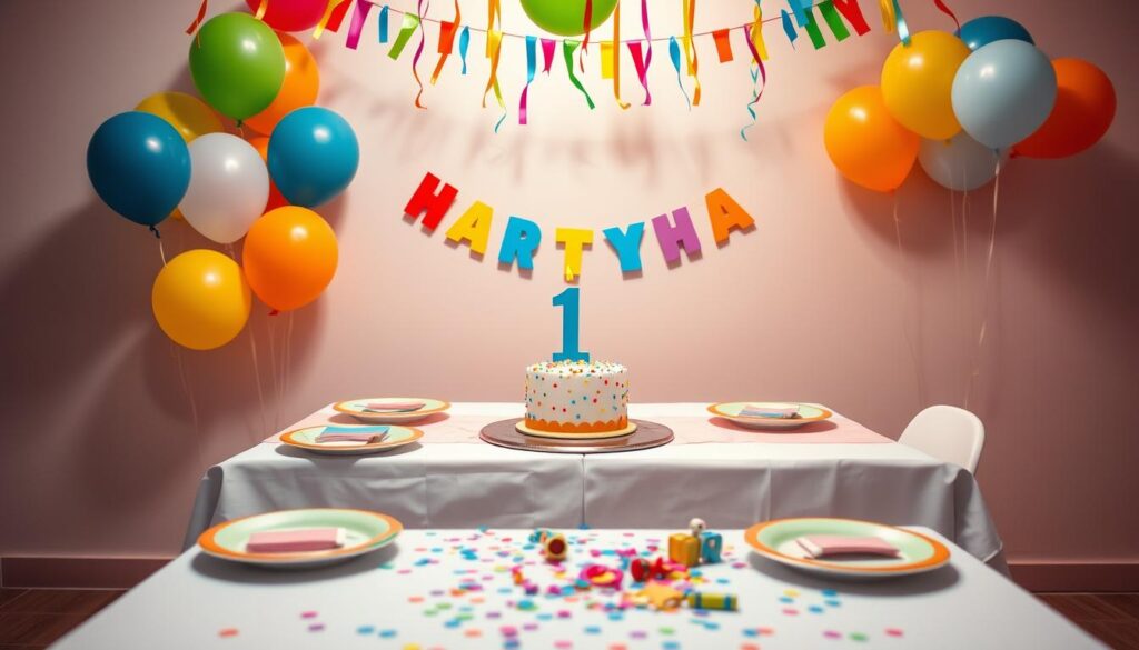 dekoracija stola za rođendan