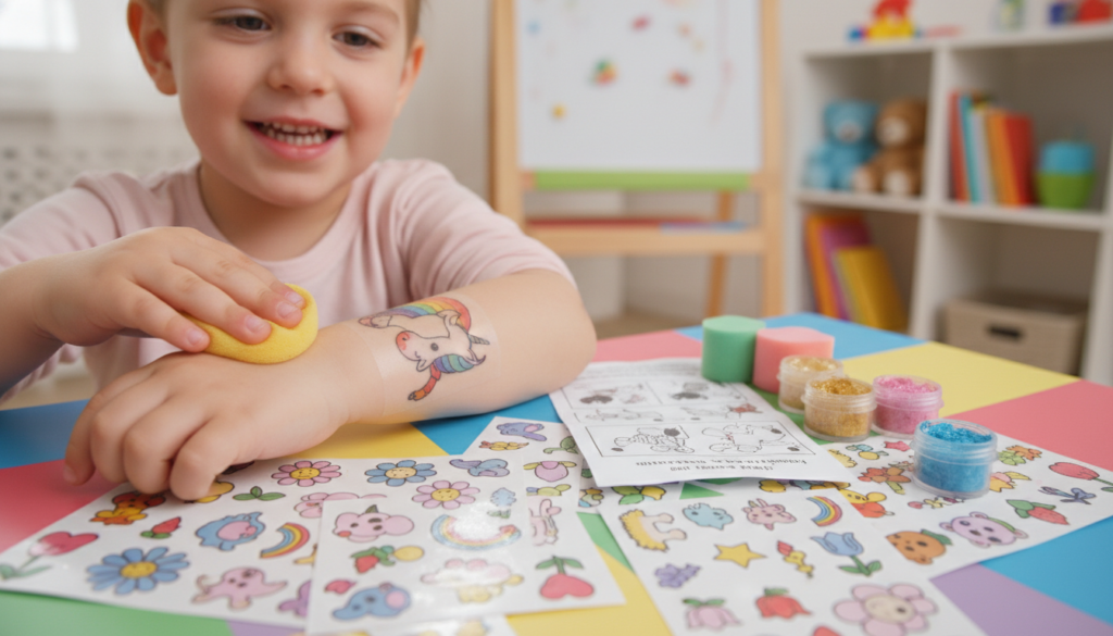 bezbedne tetovaže za decu