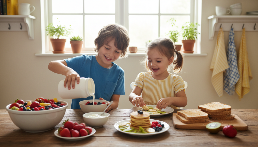 brzi dorucak za decu