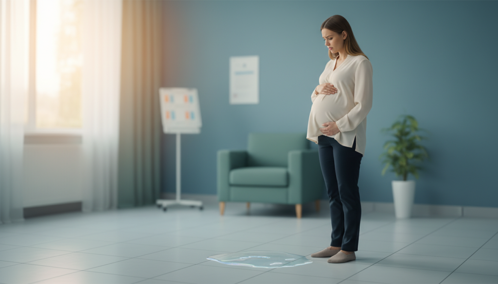 curenje plodove vode simptomi