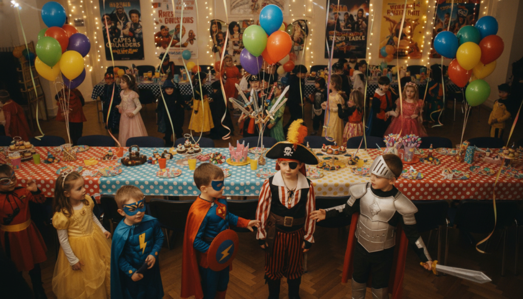 dečiji maskenbal tema