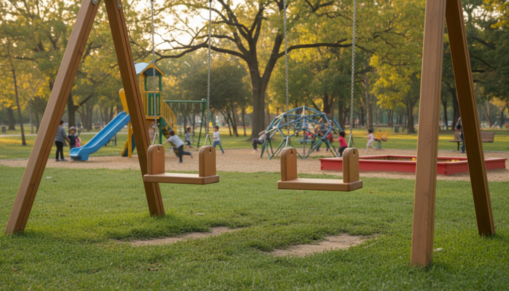 drvene ljuljaske za decu