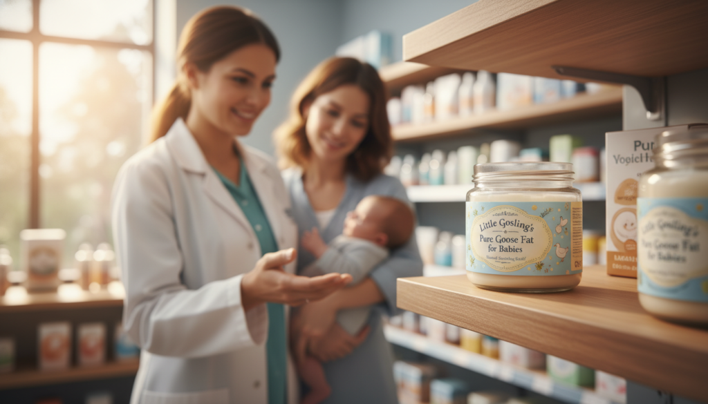 gde kupiti gusciju mast za bebe