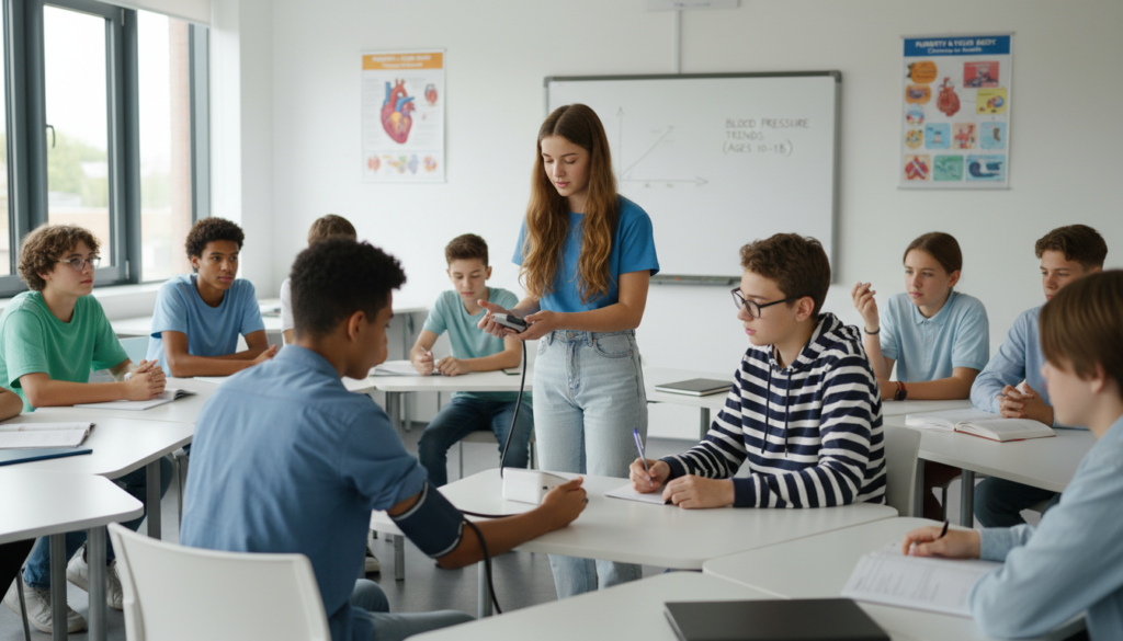 krvni pritisak kod dece u pubertetu krvni pritisak kod dece u pubertetu