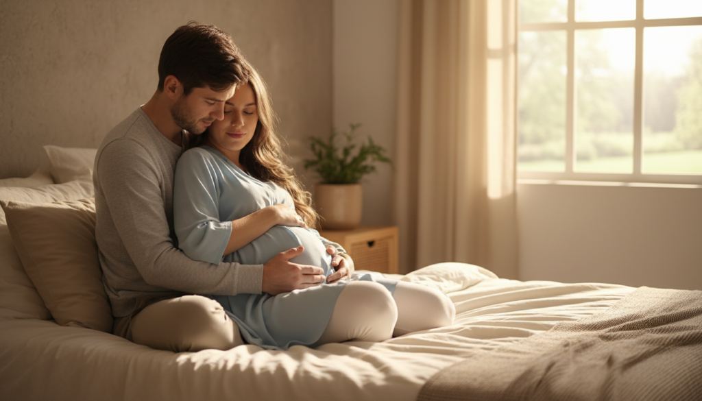 misionarska poza u trudnoci