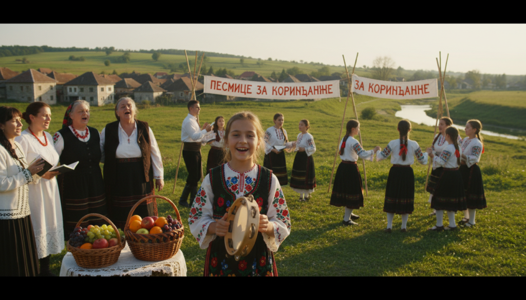 pesmice za korindjanje