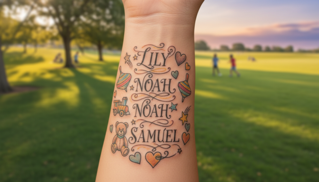 posvecene deci tetovaze dece