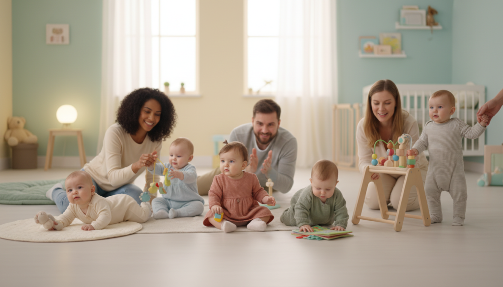 razvoj bebe po mesecima