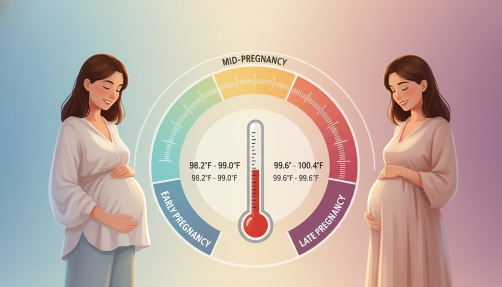 temperatura u trudnoci u različitim trimestrima