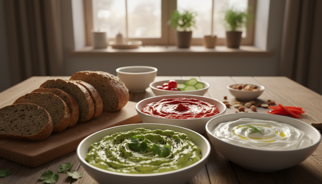 zdravi namazi za hleb